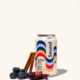 Blueberry & Cinnamon with Hibiscus Sparkling Water