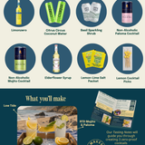Sunny Shores Zero-Proof Cocktail Kit