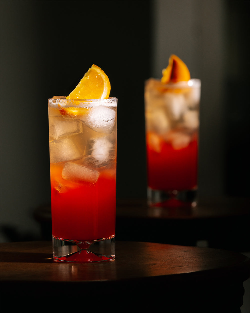 Gilded Haze non-alcoholic cocktail.