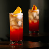 Gilded Haze non-alcoholic cocktail.