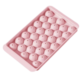 Blush Silicone Sphere Ice Tray