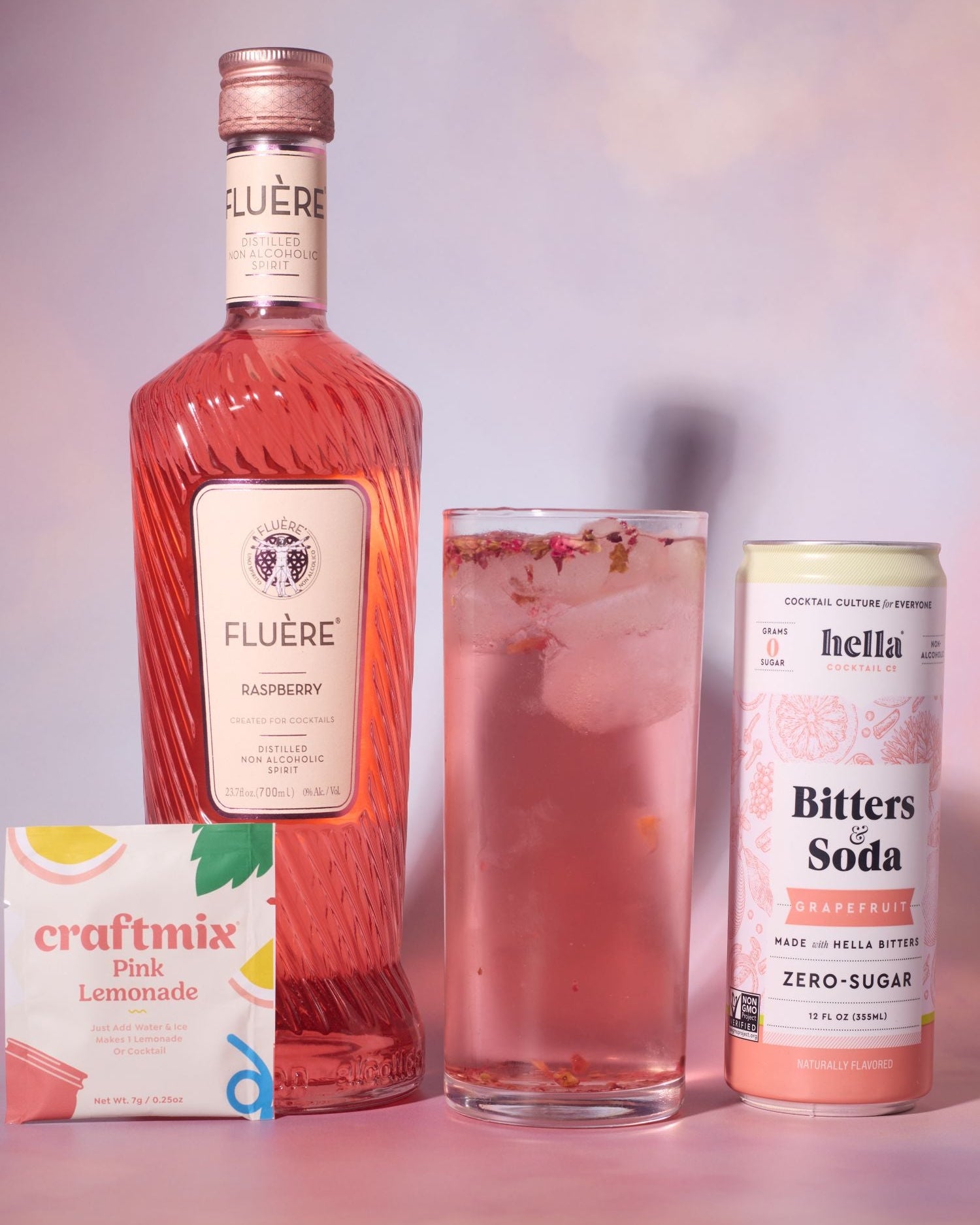 Pink Velvet Zero-Proof Cocktail Kit – We Are Raising The Bar