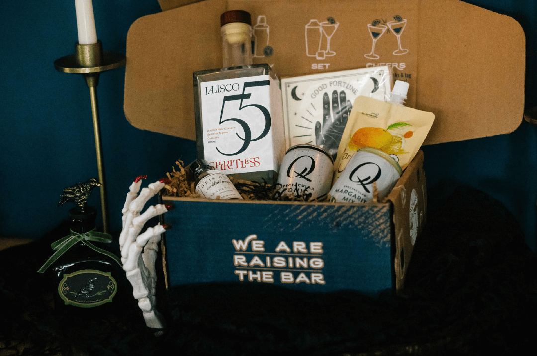 We're offering a cocktail subscription box.
