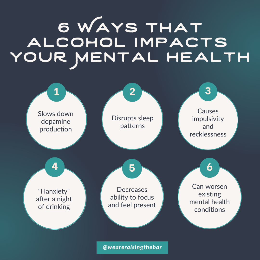 6 ways that alcohol free impacts your mental health.